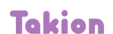 Manufacture Logo for Takion