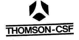 Manufacture Logo for Thomson-CSF